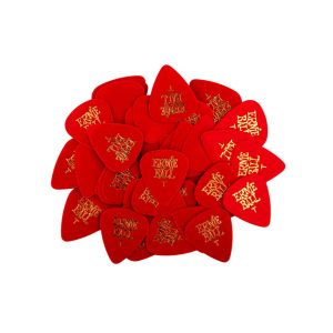 Thin Red Cellulose Picks, bag of 144