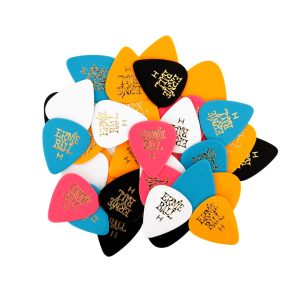 Heavy Assorted Color Cellulose Picks, bag of 144