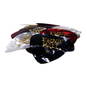 Heavy Assorted Color Pearloid Cellulose Picks bag of 24