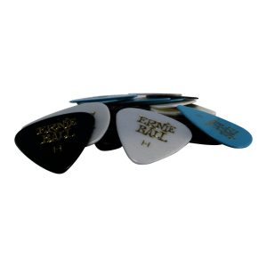 Heavy Assorted Color Cellulose Picks, bag of 24