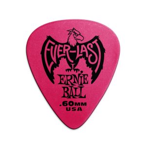 .60mm Pink Everlast Picks 12-pack