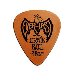 .73mm Orange Everlast Picks 12-pack