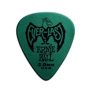 2.0mm Teal Everlast Picks 12-pack