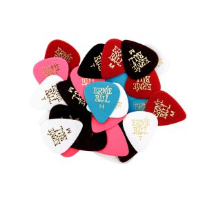 Mixed Thickness & Assorted Color Cellulose Picks bag of 144