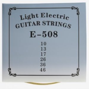 Perfektion E508 Electric Guitar Strings – Nickel Wound, Light Gauge (1