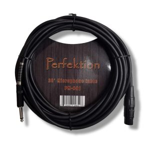 Perfektion PM-661 20' Mic Cable- XLR to 1/4in