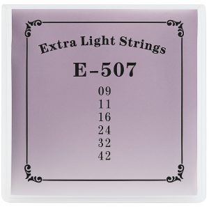 Perfektion E507 Electric Nickel Wound Extra Light Guitar Strings (9-42