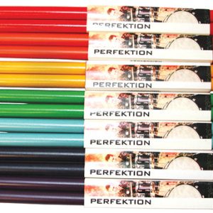 Perfektion Music Rainbow Drumstick Pack – 7Pr. 2B