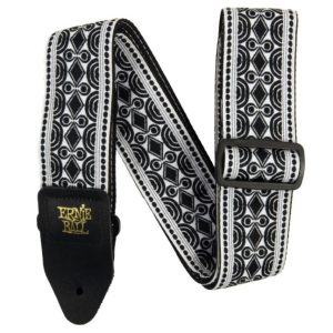 Ernie Ball Jacquard Guitar Strap - Beatnik Black