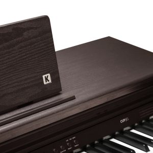 Kurzweil CUP E1 Home Digital Upright Piano | 88 Keys, Bluetooth+MIDI & USB Connectivity, Rosewood Finish