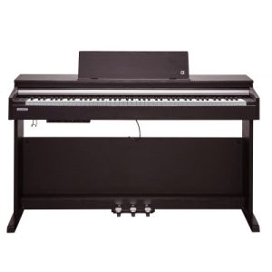Kurzweil CUP M1 Home Digital Upright Piano | 88 Keys, Bluetooth+MIDI & USB Connectivity, Rosewood Finish