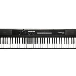 Alternative view of Kurzweil Ka S1 88-Key Semi-Weighted Hammer Action Digital Piano with 16 flagship Voices + Power Supply + Sustain Pedal (Black)