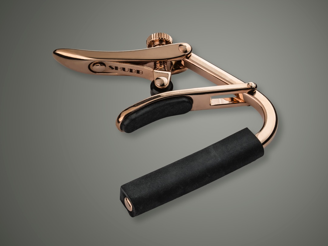 Shubb Cappo Royale Gold/ Rose Gold Capo - C1rg Steel String