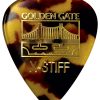 Golden Gate  Narrow Triangle Mandolin Pick - Tortoise - Dozen