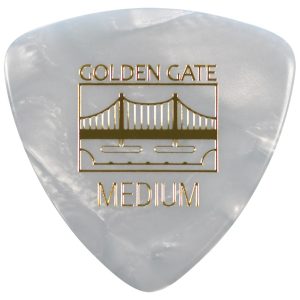 Golden Gate MP-405 Deluxe Flat Pick Large Triangle Medium Dozen