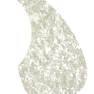 Golden Gate Pickguard Teardrop White Pearl