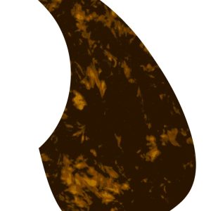 Golden Gate Pickguard Teardrop Dark Marble