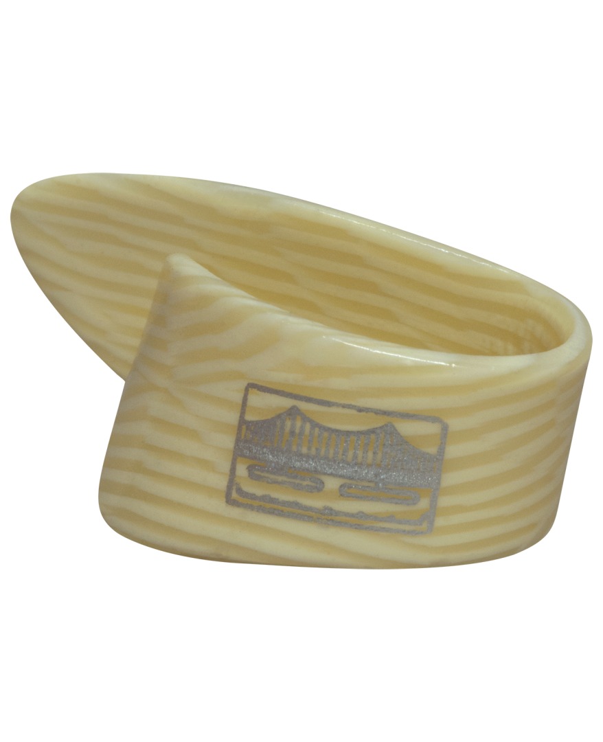Golden Gate GP-11 Thumb Picks – Medium – Grained Ivoroid – Dozen