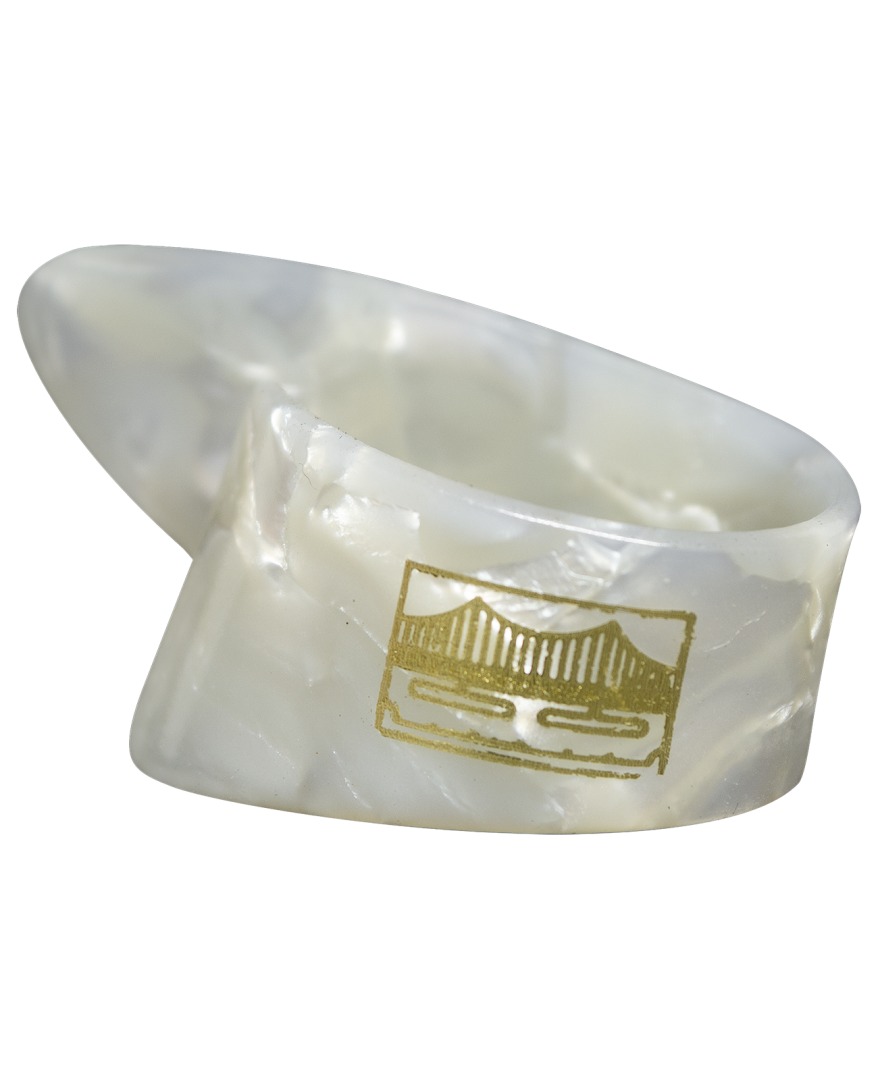 Golden Gate GP-5 Thumb Picks – Medium – Pearloid – Dozen