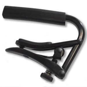 Shubb Capo Noir (Black Chrome) Capo - C1k Steel String