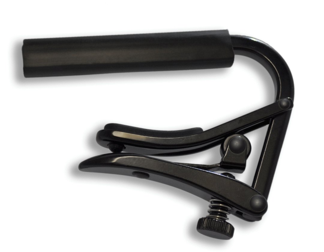 Shubb Capo Noir (Black Chrome) Capo - C2k Classical